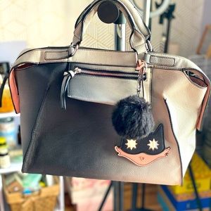 SOLD- Zara Ombré bowling bag